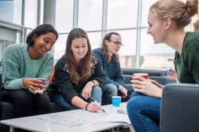 Oxford students at work