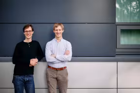 Oxford Ionics founders