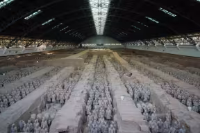 Photo credit Dr Rong Bo The First Emperor Qin Shi Huang Mausoleum Museum in China