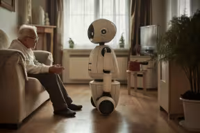 Men more willing than women to accept robot care in old age, Oxford study finds