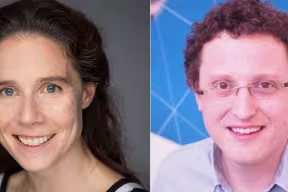 Professors Eleanor Stride and Timothy Behrens