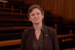 Vice-Chancellor Professor Irene Tracey at the English Faculty 