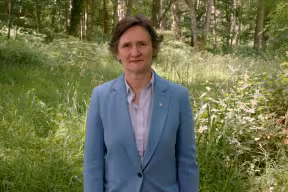 Vice-Chancellor Professor Irene Tracey at Wytham Woods