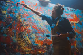 machine learning models aren’t autonomous.  ‘They aren’t going to create new artistic movements on their own – those are PR stories