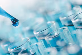 Pipette and test tubes