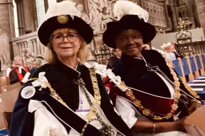 Lady Elish Angiolini and Dame Valerie Amos 