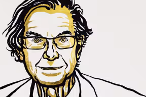 Professor Sir Roger Penrose Nobel sketch