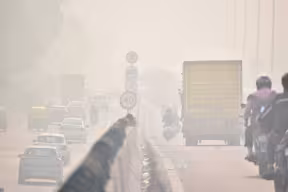 Polluted city