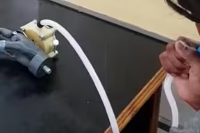 User testing of the new breathing-powered prosthetic hand
