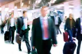 Men on the move