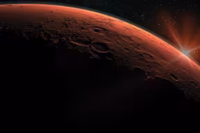 The planet Mars