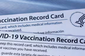 CDC COVID 19 vaccination records