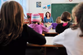 CBT lessons were delivered to primary school children